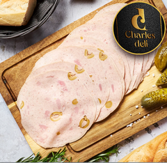 MORTADELLA WITH GREEN OLIVES